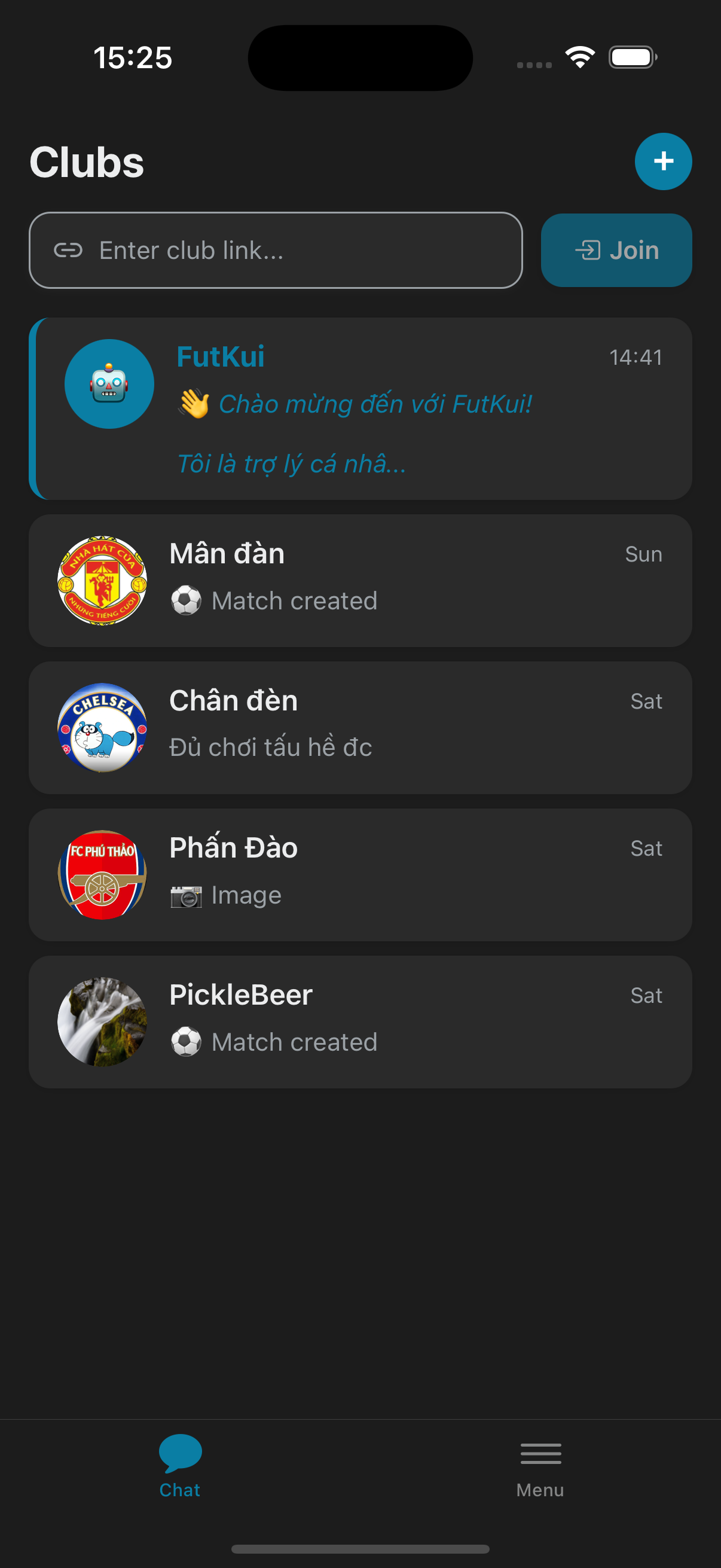 FutKui Team Management